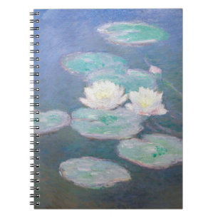 Cuaderno Claude Monet - Lilies de agua, efecto nocturno