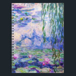 Cuaderno Claude Monet - Lilies de agua / Nympheas 1919<br><div class="desc">Lilies de agua / Nympheas (W.1852) - Claude Monet,  Petróleo en lienzo,  1916-1919</div>