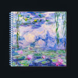 Cuaderno Claude Monet - Lilies de agua / Nympheas 1919<br><div class="desc">Lilies de agua / Nympheas (W.1852) - Claude Monet,  Petróleo en lienzo,  1916-1919</div>