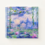 Cuaderno Claude Monet - Lilies de agua / Nympheas 1919<br><div class="desc">Lilies de agua / Nympheas (W.1852) - Claude Monet,  Petróleo en lienzo,  1916-1919</div>