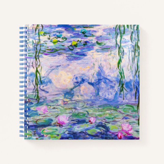 Cuaderno Claude Monet - Lilies de agua / Nympheas 1919 (Anverso)