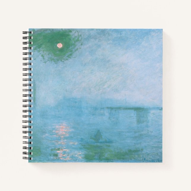 Cuaderno Claude Monet - Mañana (Anverso)