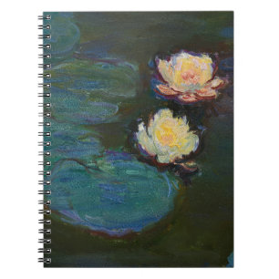 Cuaderno Claude Monet Nenúfares Arte al Óleo Impresionista