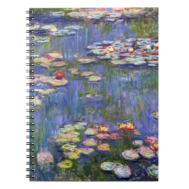 Cuaderno Claude Monet - Nenúfares / Ninféas (Frente)