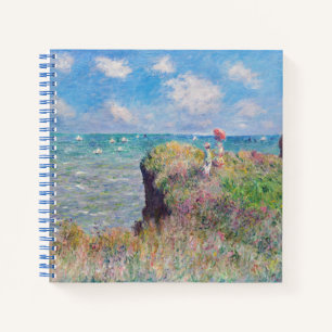 Cuaderno Claude Monet - Paseo por el acantilado en Pourvill
