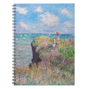 Cuaderno Claude Monet - Paseo por el acantilado en Pourvill