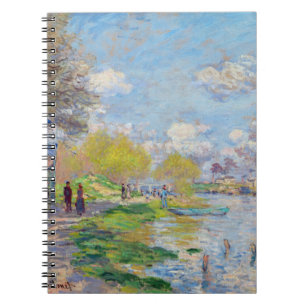 Cuaderno Claude Monet - Primavera junto al Sena