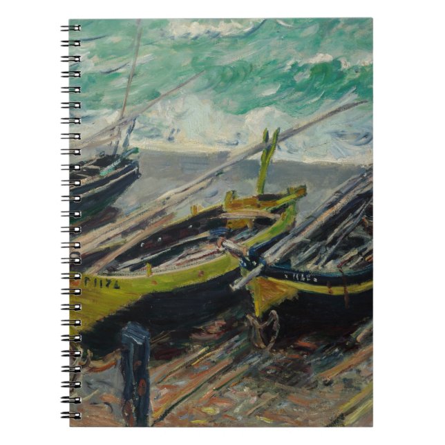 Cuaderno Claude Monet que pinta la naturaleza artística de  (Frente)