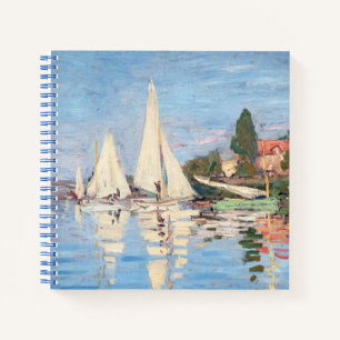 Cuaderno Claude Monet - Regatas en Argenteuil