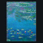 Cuaderno Claude Monet - Water Lilies 1906<br><div class="desc">Claude Monet - Water Lilies 1906. Famosa pintura de arte.</div>