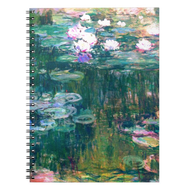 Cuaderno Claude Monet Water Lilies 1917 (Frente)