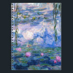 Cuaderno Claude Monet Water Lillies 1919<br><div class="desc">Título: Artista de los lirios de agua: Claude Monet Año: 1919</div>