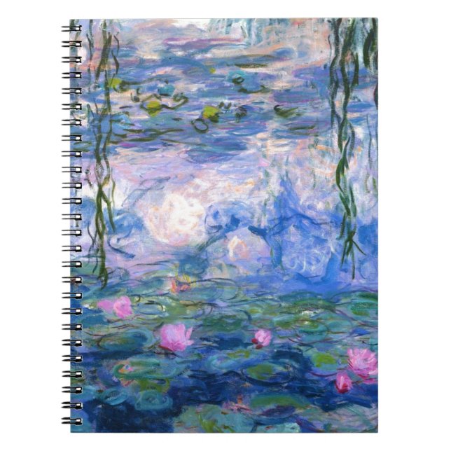 Cuaderno Claude Monet Water Lillies 1919 (Frente)