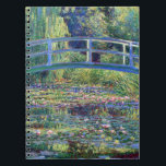 Cuaderno Claude Monet Water Lily Pond<br><div class="desc">Water Lily Pond pintado por Claude Monet en 1899.</div>