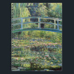 Cuaderno Claude Monet - Water Lily Pond y Puente Japanés<br><div class="desc">The Water Lily Pond and the Japanese Bridge / Le Bassin aux nympheas - Claude Monet,  1899</div>