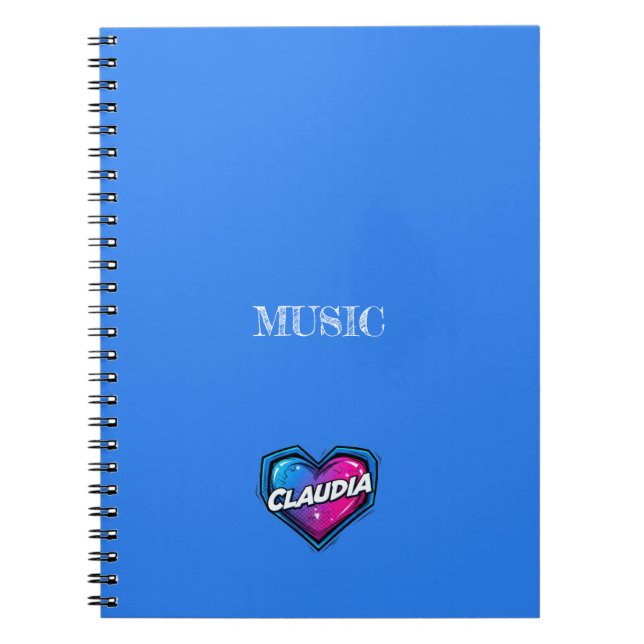 Cuaderno Claudia Blue (Frente)