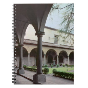 Cuaderno Claustro del convento, reconstruido en 1442 (foto)