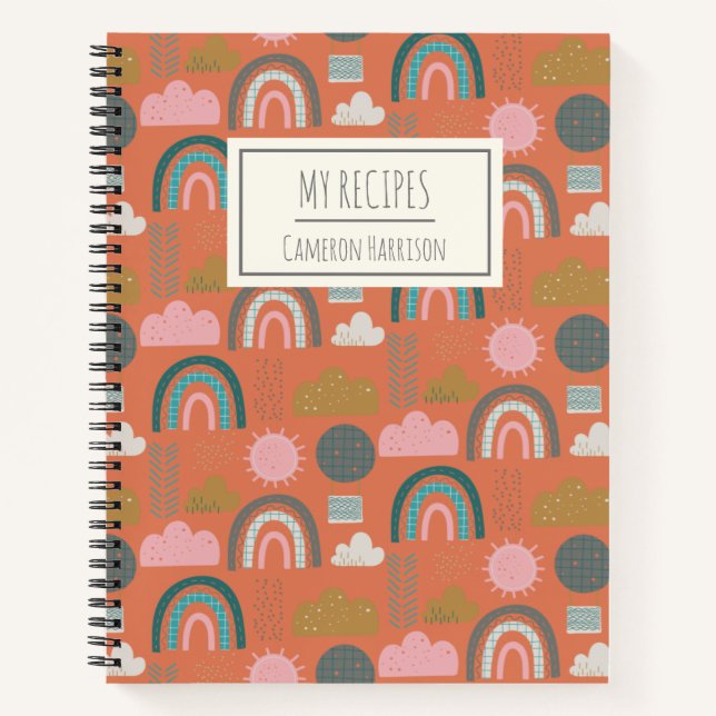 Cuaderno Cláusula personalizada para niños escandinavos de  (Anverso)