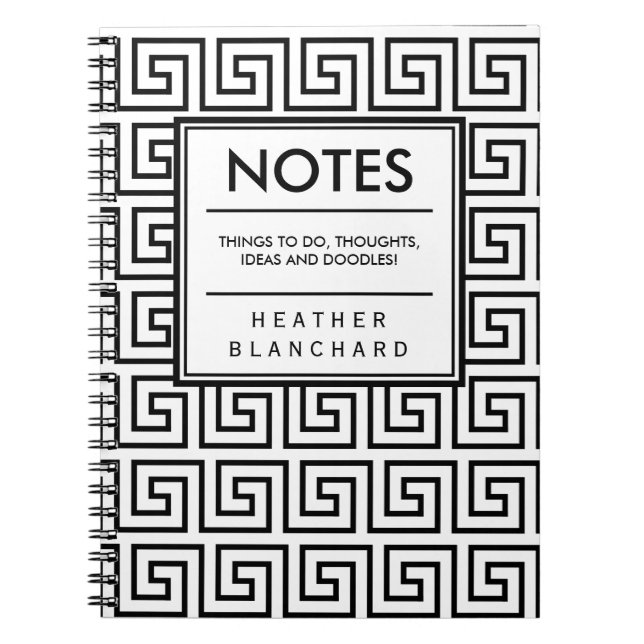 Cuaderno Clave griega (Frente)