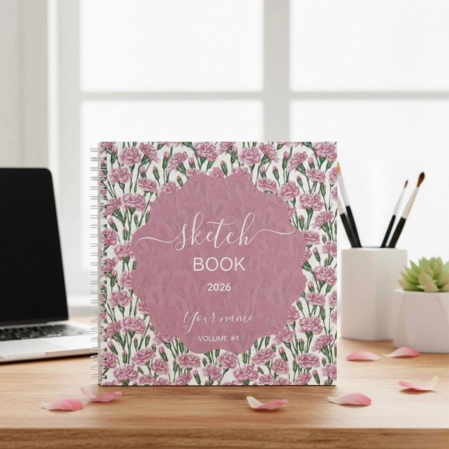 Cuaderno Clavel Rosa (Subido por el creador)