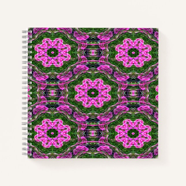 Cuaderno Claveles flotantes..... (Anverso)