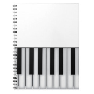 Cuaderno Claves de piano