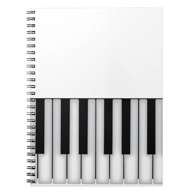 Cuaderno Claves de piano (Frente)