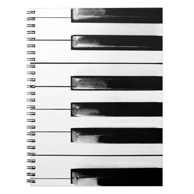Cuaderno Claves de piano antiguas (Frente)