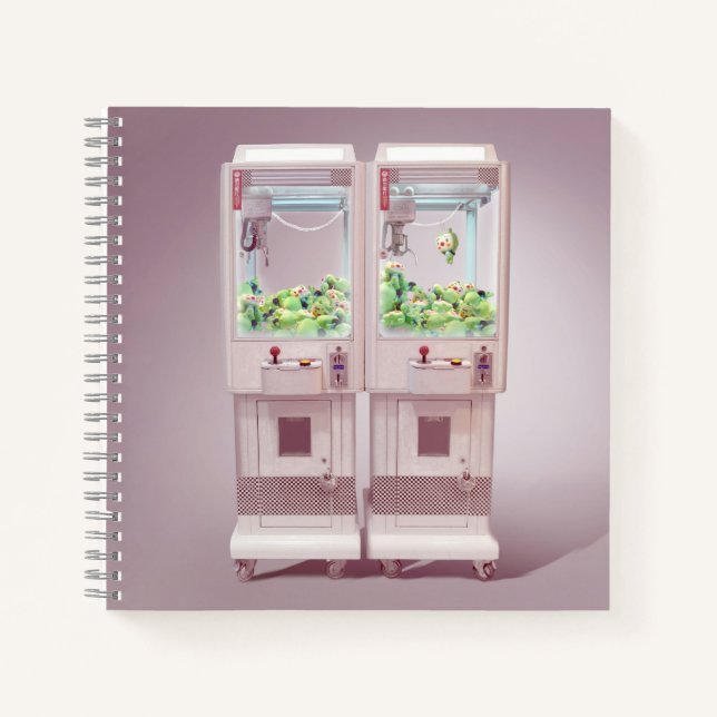 Cuaderno Claw Machine (Anverso)