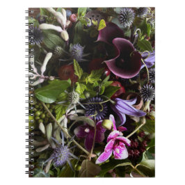 Cuaderno Clematis & Blue Floral Botanical Notebook
