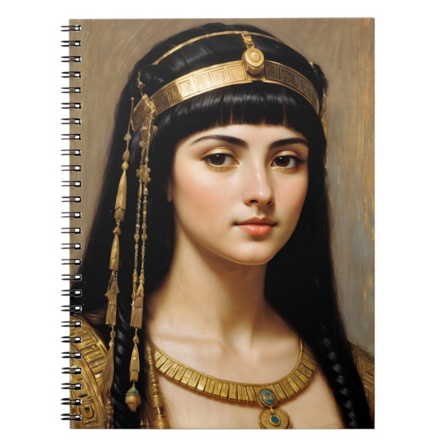 Cuaderno Cleopatra arte egipcio Queen (Frente)