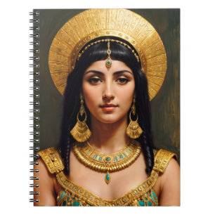Cuaderno Cleopatra Egyptian Queen Pharaoh Art