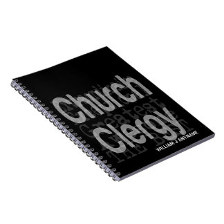 Cuaderno Clérigo de la Iglesia Extraordinaria PERSONALIZADO