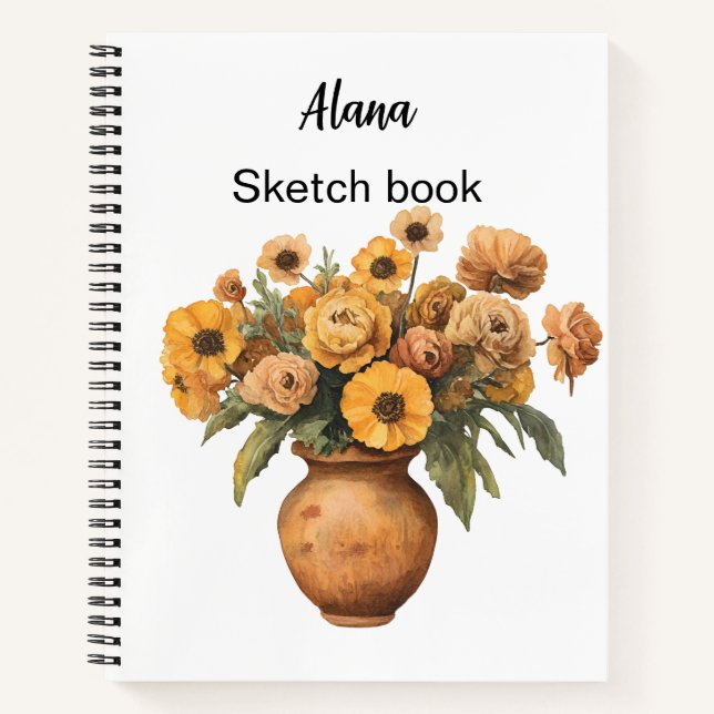 Cuaderno Clipart Primavera Italiana (Anverso)