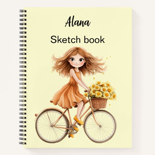 Cuaderno Clipart Primavera Italiana (Anverso)