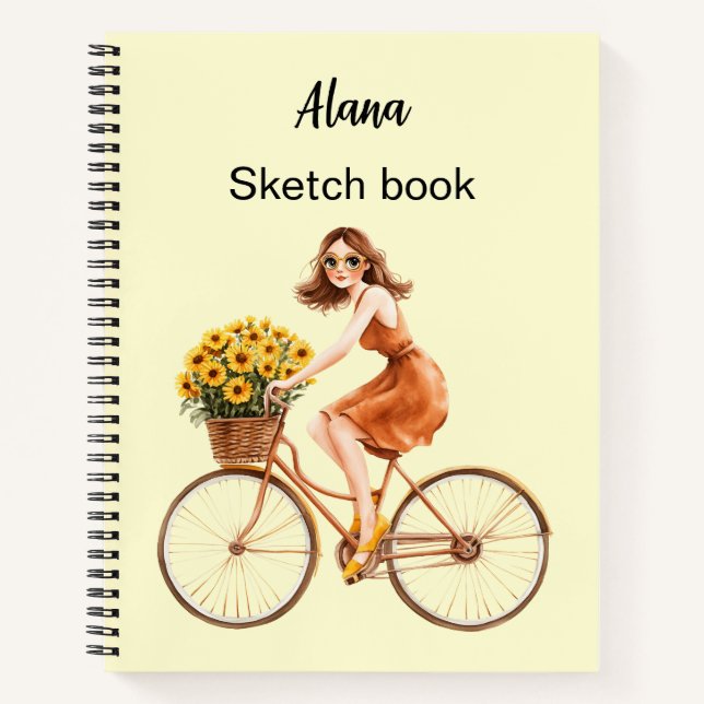 Cuaderno Clipart Primavera Italiana (Anverso)