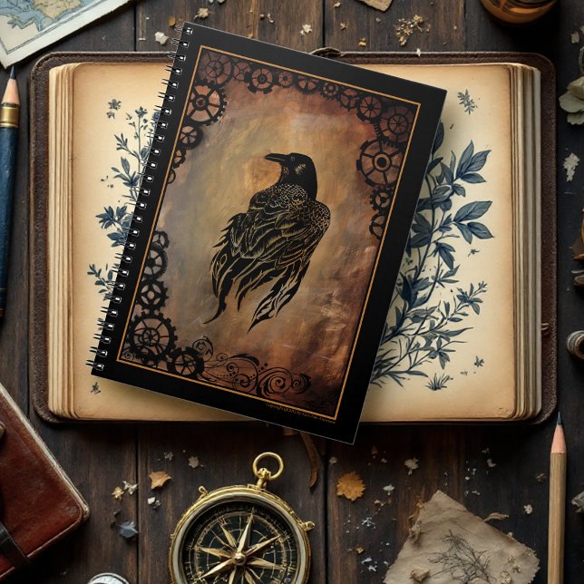 Cuaderno Clockwork Raven (Subido por el creador)