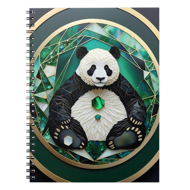 Cuaderno Cloisonne Panda (Frente)
