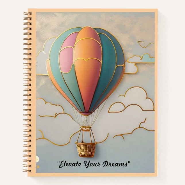 Cuaderno "Cloud Hopping" (Anverso)