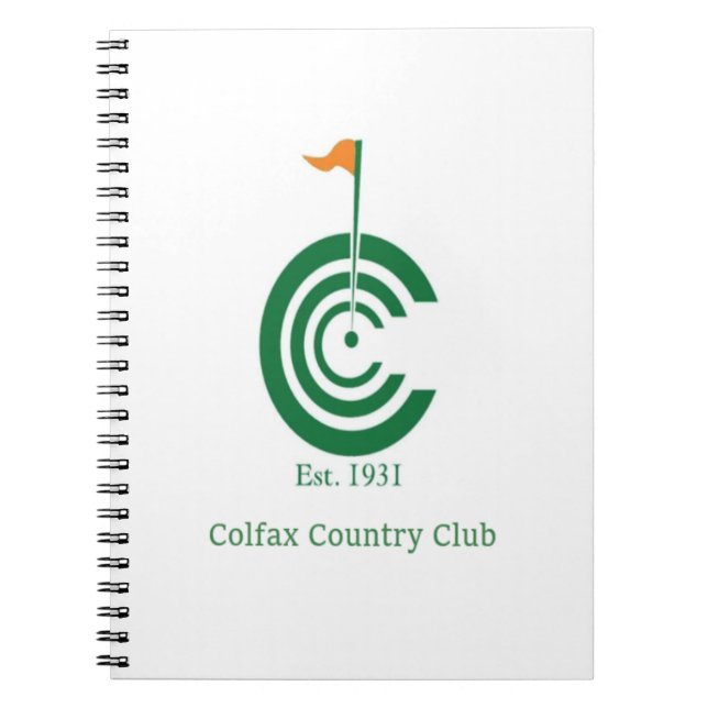 Cuaderno Club de campo de Colfax (Frente)