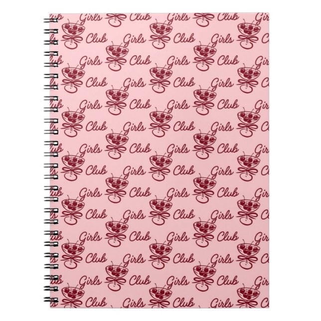 Cuaderno Club de Chicas (Frente)