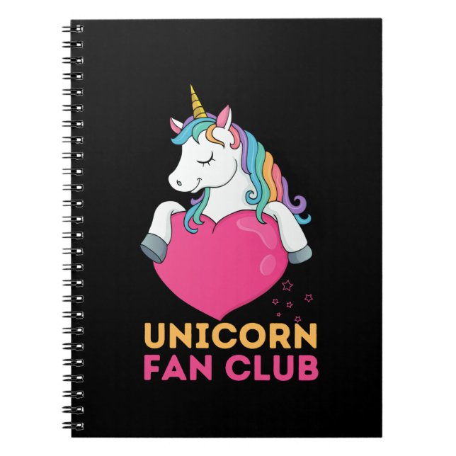 Cuaderno Club de fans de Unicorn (Frente)