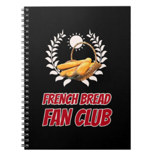 Cuaderno Club de Fans del Pan Francés Diseño