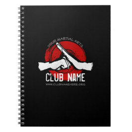 Cuaderno Club de los artes marciales
