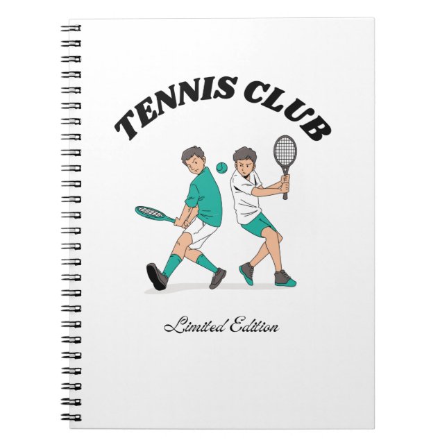 Cuaderno Club de Tenis (Frente)