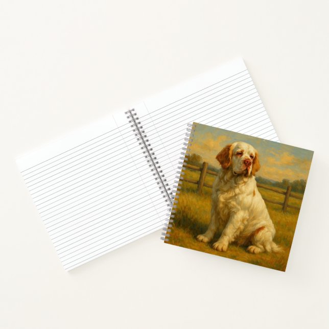 Cuaderno Clumber Spaniel (Interior)