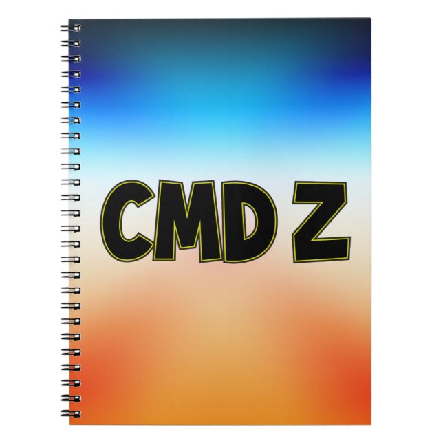CUADERNO CMD Z (Frente)