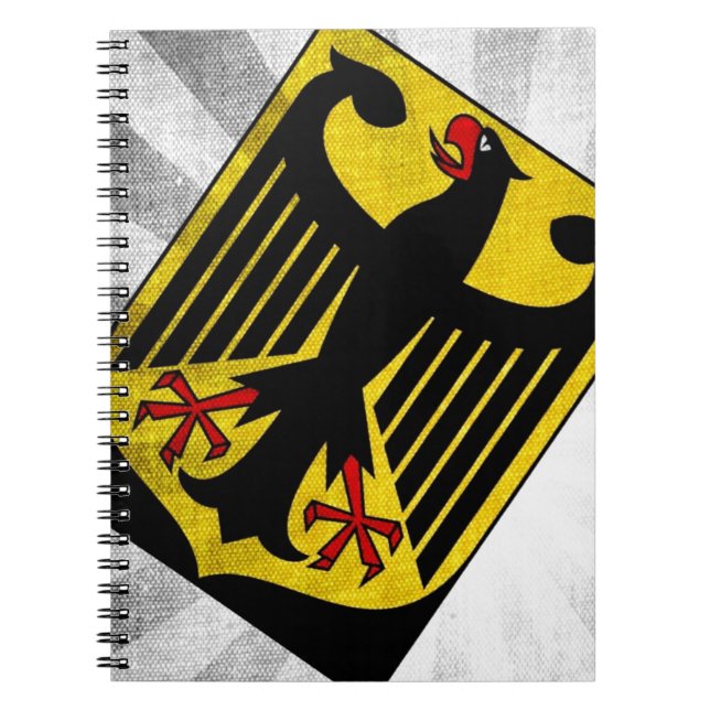 Cuaderno COA Alemania estilizada (Frente)