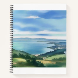 Cuaderno Coastal Watercolor