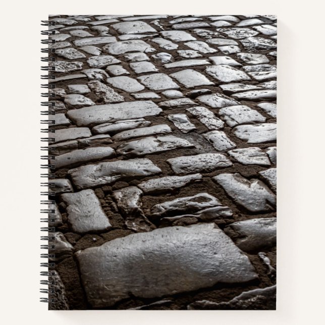 Cuaderno Cobblestones iluminados por luna (Anverso)